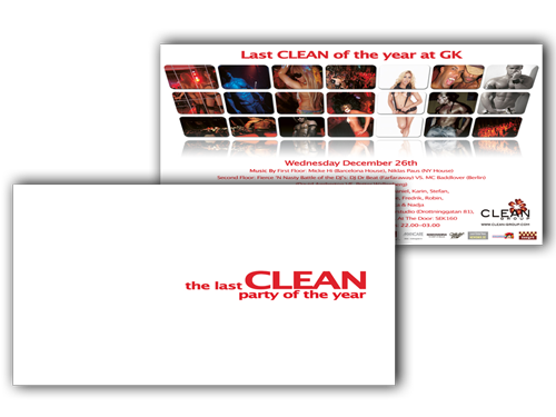 Flyer: CLEAN - Last Party Of The Year